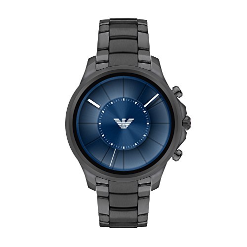 Emporio Armani Men's Smartwatch, Gunmetal Stainless Steel, ART5005
