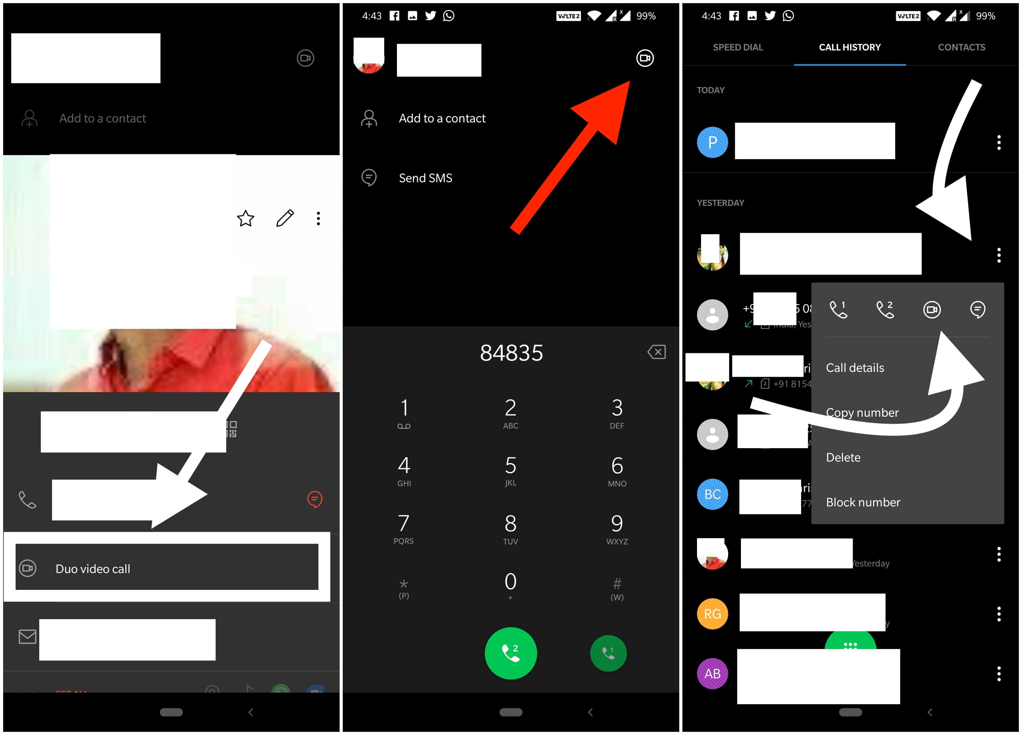 OnePlus Integrates DUO in its Phone App