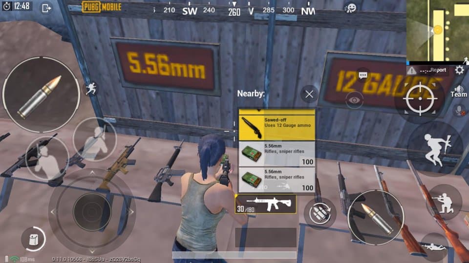 PUBG Mobile Training Mode Has 100 Bullets in One Round After the Update